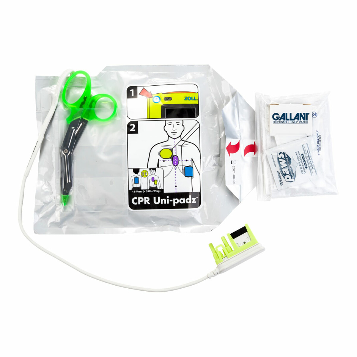 ZOLL AED 3 CPR uni-padz elektroden - Afbeelding 2