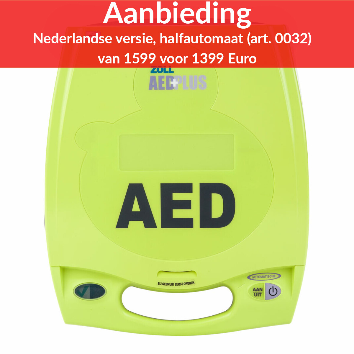 ZOLL AED Plus halfautomaat - Afbeelding 4